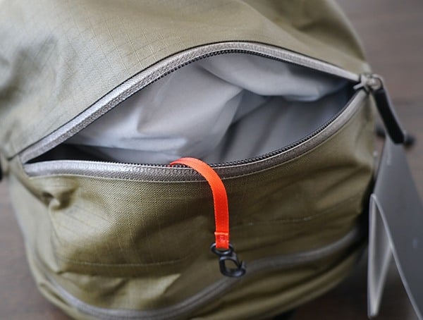 Top Pocket Open Arcteryx Granville 16 Zip Backpack