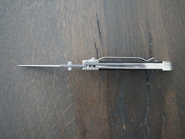 Top View Case Kickstart Mid Folding Hunter Knife