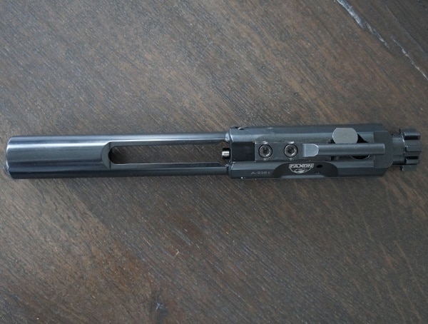 Top View Faxon Firearms 308 Full Mass Bolt Carrier Group Complete Nitride