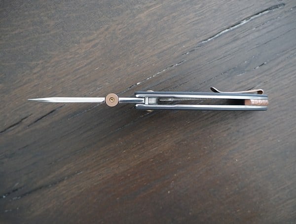 Top View Thickness Crkt 4620 Avant Folding Knife With Lightweight Design