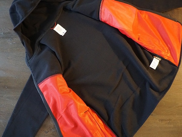 Topo Designs Fleece Hoodie Interior For Men