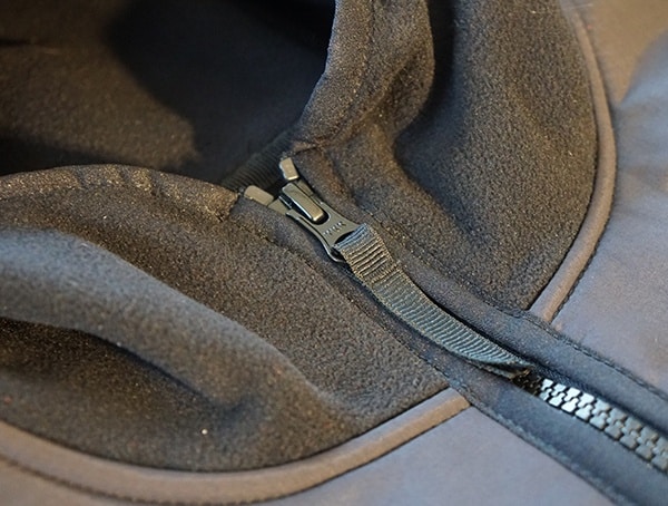 Topo Designs Fleece Hoodie Main Pull Center Chest Zipper