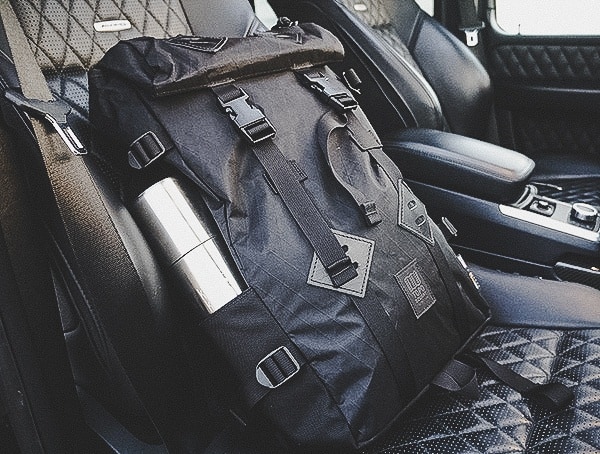 Topo Designs Klettersack Backpack Reviewed In Mercedes G63 Seat