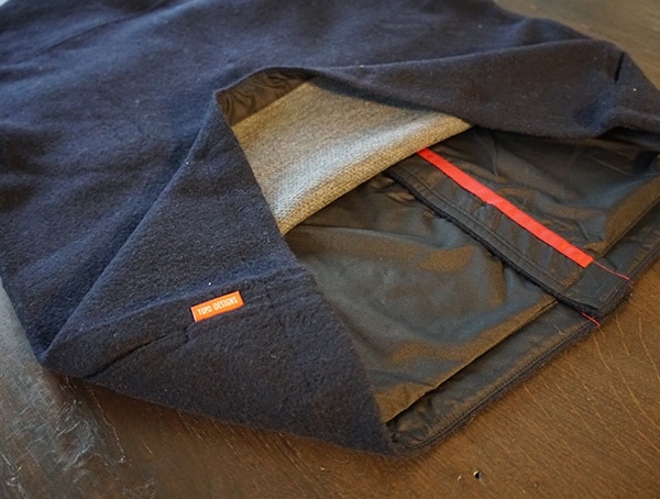Topo Designs Wool Shirt Split Back For Ventilation