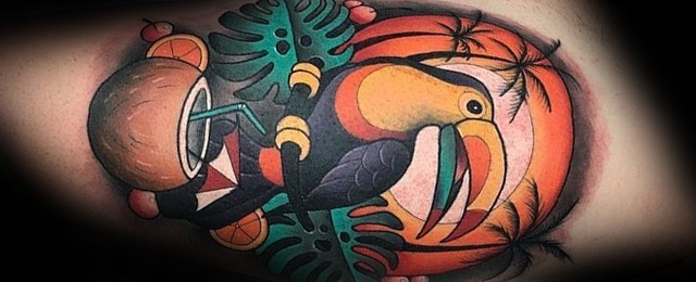 Toucan Tattoo Designs For Men