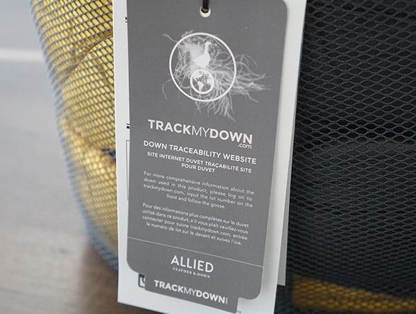 Track My Down Allied Sierra Designs Nitro 800 20 Degree Sleeping Bag Fill