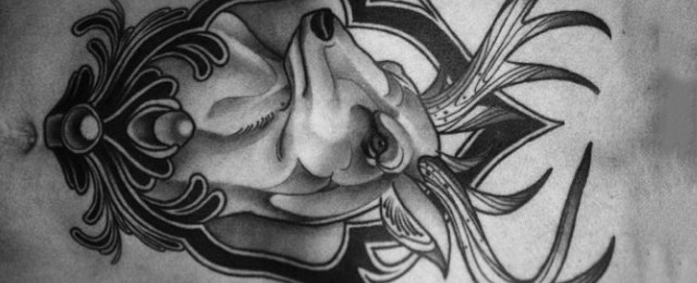 Traditional Deer Tattoo Designs For Men