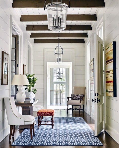 Traditional Glass Chandelier Ideas For Hallway Lighting