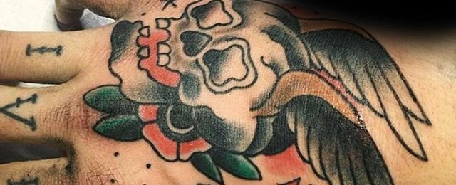 Traditional Hand Tattoo Designs For Men