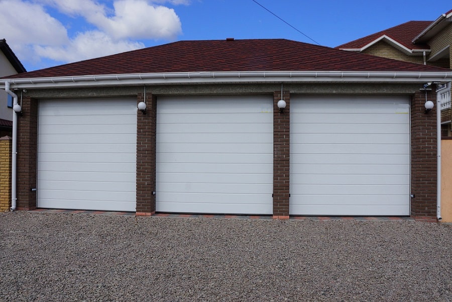 triple garage door 