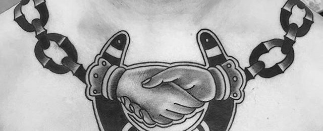 Traditional Horseshoe Tattoo Designs For Men