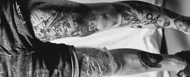 Traditional Leg Tattoos For Men