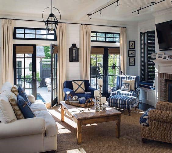 Traditional Living Rooms Track Lighting Ideas