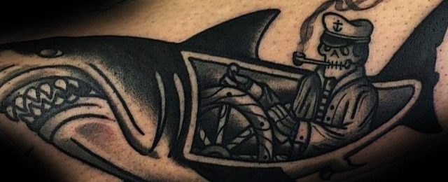 Traditional Shark Tattoo Designs For Men