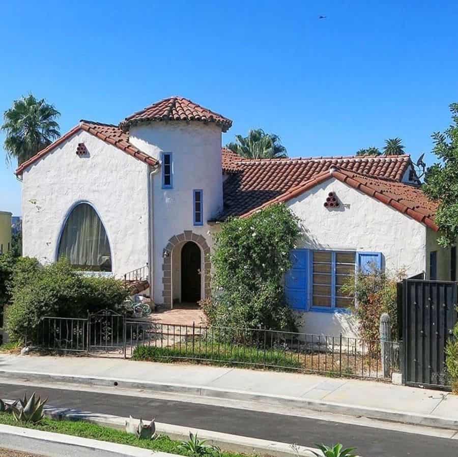 small traditional spanish-style historic homes