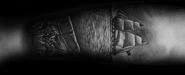 Treasure Chest Tattoo Designs For Men