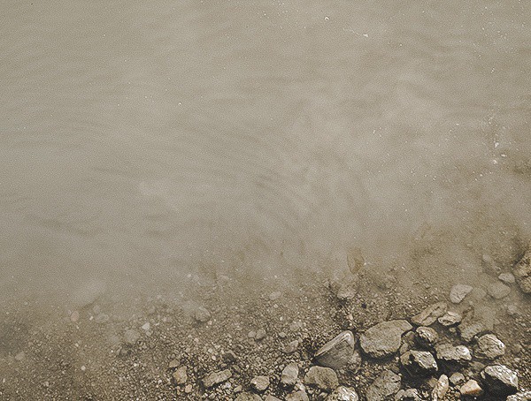 Treating Contaminated Water With Msr Guardian Purifier Outdoors