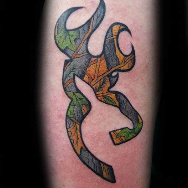 Tree Leaves Browning Male Tattoos