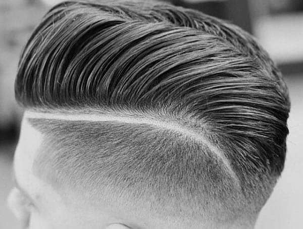 Trendy Hard Part Hair Look For Men