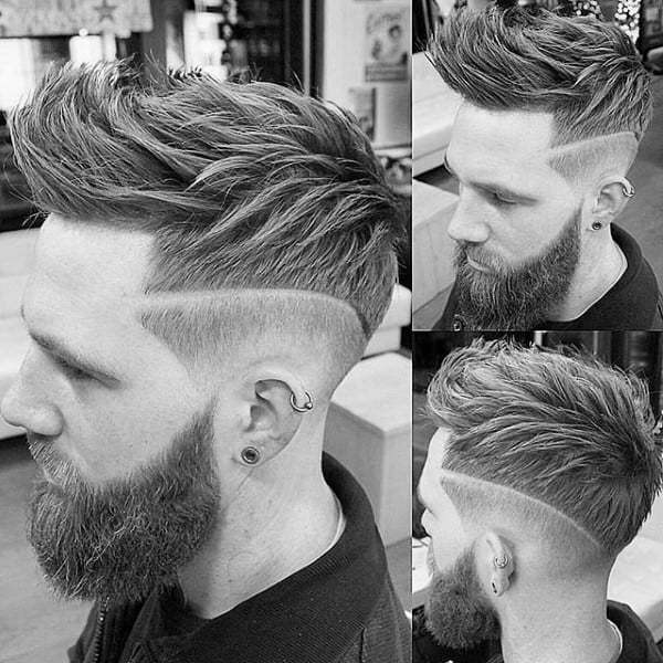 Trendy Mens Hairstyles Faux Hawk