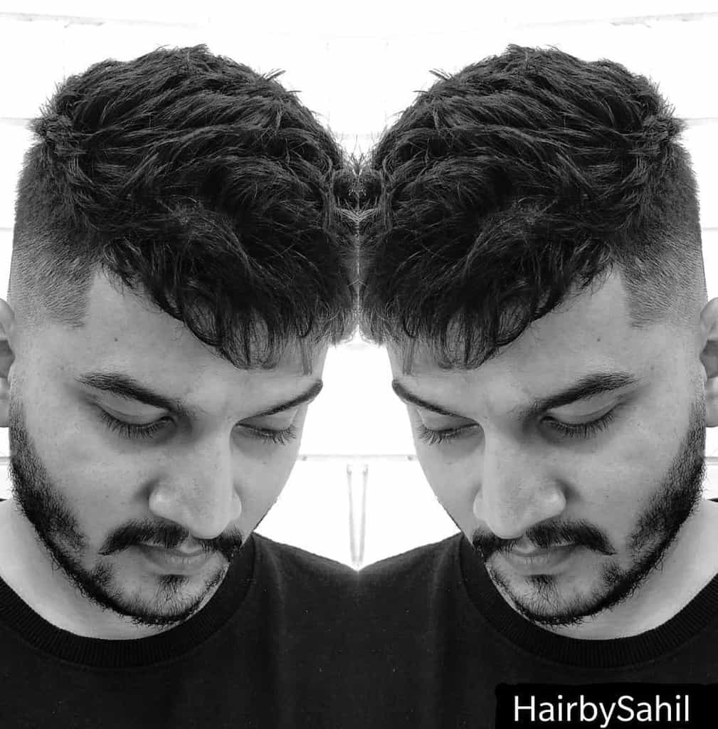 Trendy Messy Hair Cut