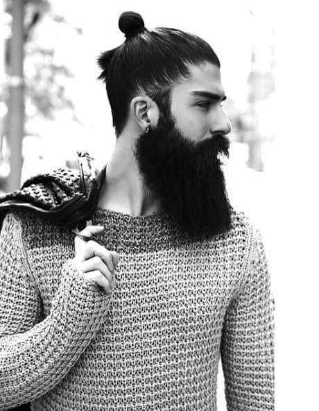 Trendy Samurai Hairstyles With Long Length For Guys