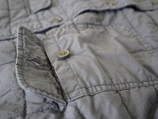 Trent Quilted Shirt Jacket Button Closure Chest Pocket