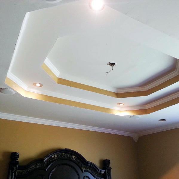Trey Ceiling Design Idea Inspiration Bedroom
