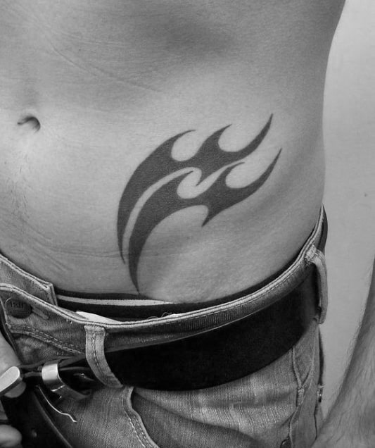 Tribal Aquarius Water Tattoo