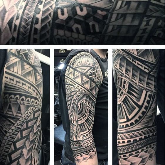 Tribal Arm Tattoos For Men Sleeves