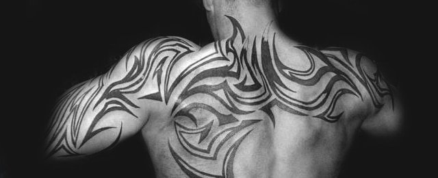 Tribal Back Tattoos For Men