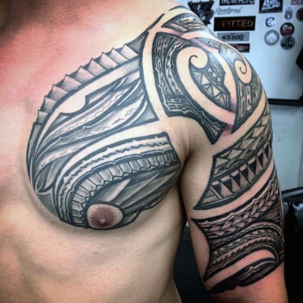 Tribal Hawaiian Tattoo For Men
