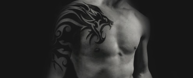 Tribal Lion Tattoo Designs For Men