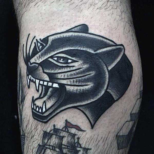 Tribal Panther Tattoo For Men