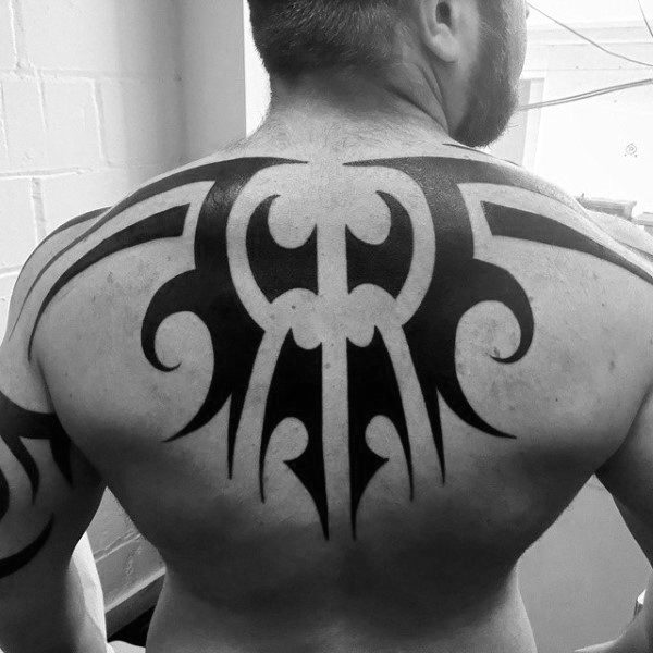 Tribal Tattoo Back For Guys