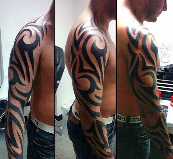 Tribal Tattoos For Men Arms Sleeve