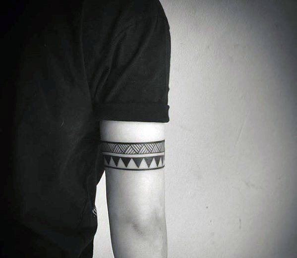 Tricep Armband Male Tribal Tattoos