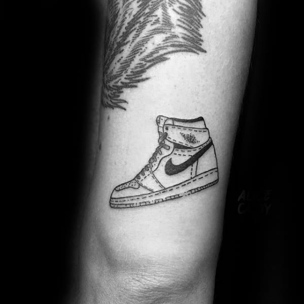 Tricep Guys Nike Sneaker Tattoo