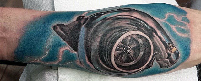 Turbo Tattoo Ideas For Men