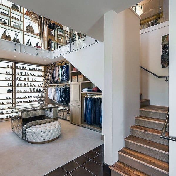 Two Story Closet Lighting Home Designs