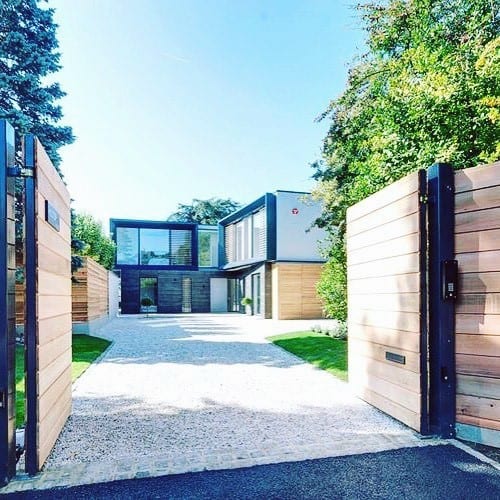 Ultra Modern Homes Gravel Driveway Ideas