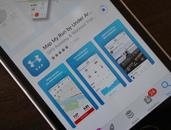 Under Armour Hovr Sonic With Map My Run Iphone App