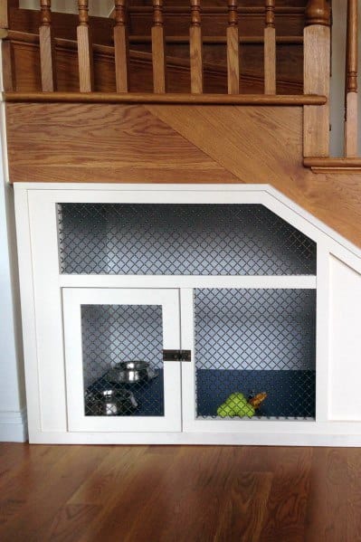 under stairs ideas dog cage