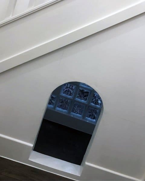 dog house under stairs