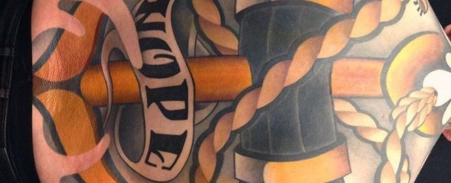 Unique Anchor Tattoos For Men