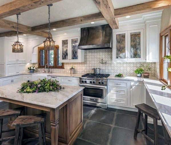 lime-washed concrete tiles