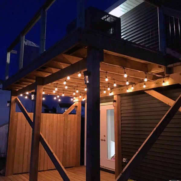 Unique Deck Lighting Home Ideas