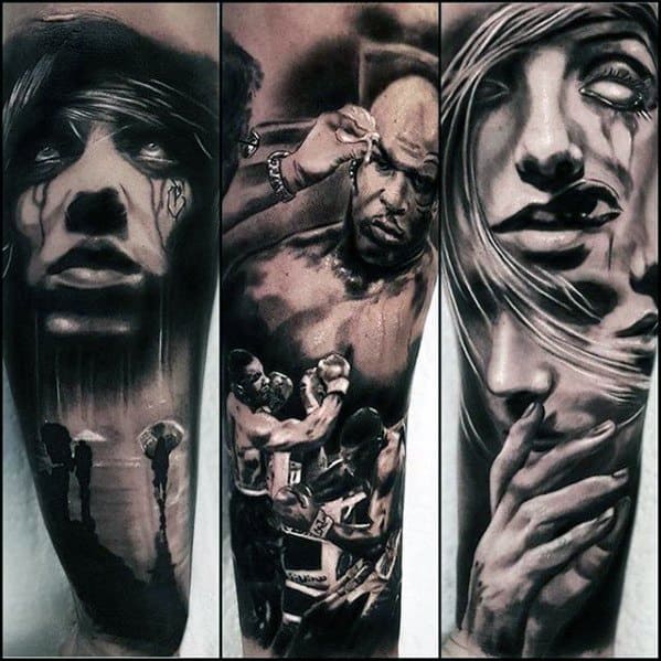 Unique Mens Rad Forearm Sleeve Tattoos