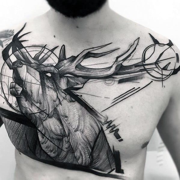 Unique Mens Sketch Tattoos