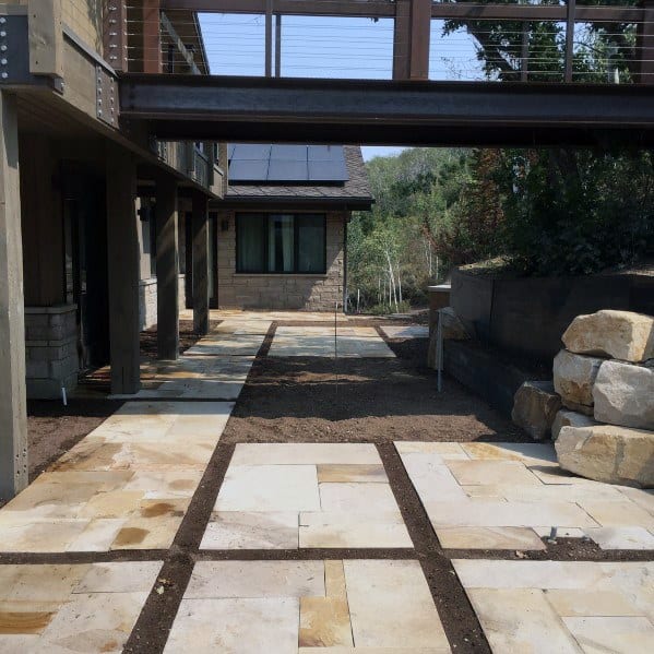 Unique Modern Flagstone Patio Home Ideas